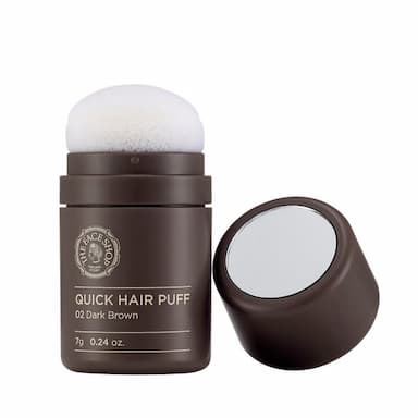 The Face Shop Quick Hair Puff Black 02 ( Dark Brown ) - 7g