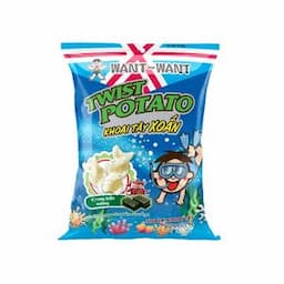 SNACK KHOAI TÂY XOẮN TWIST POTATO VỊ RONG BIỂN NƯỚNG 30G