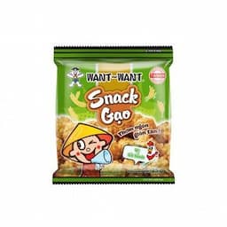 SNACK GẠO WANT WANT VỊ GÀ HÀNH 25G