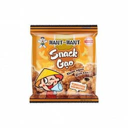 SNACK GẠO WANT WANT VỊ NƯỚC TƯƠNG KIỂU NHẬT BẢN 25G