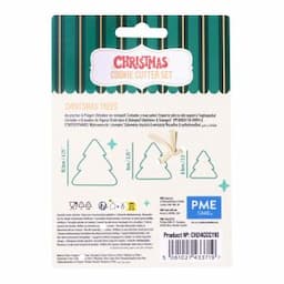 Christmas Cookie Cutter Set of 3 - Christmas Trees