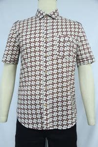 Men's Short Sleeve Button-Down Shirt