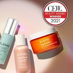ELEMIS Pro-Collagen Cleansing Balm, ELEMIS Pro-Collagen Tri-Acid Peel, ELEMIS Superfood Glow Priming Moisturiser, ELEMIS Superfood AHA Glow Cleansing Butter