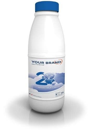 Liquid infant milk formula - Follow-on milk formula (6-12 months)