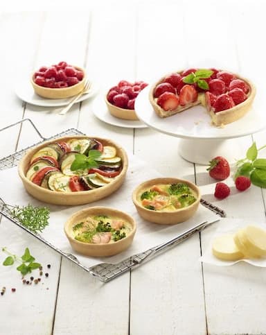 puff pastry quiches