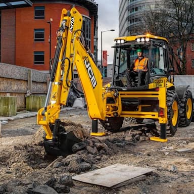 JCB construction equipment