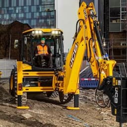 JCB construction equipment
