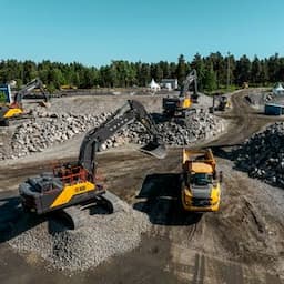excavators and dumpers