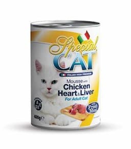 Special Cat Mousse with Chicken Heart & Liver