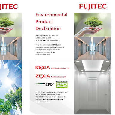 ELSIA High-Speed Gearless Machine Room Lift, REXIA Machine-Room-Less Lift, ZEXIA Machine Room Lift