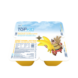 TH True Yogurt TopKid Hương Chuối - Lúa Mạch Tự Nhiên