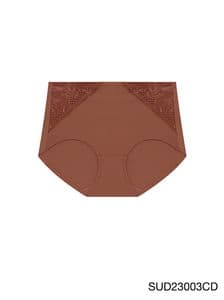 Perfect Bra Mid Waisted Panty - Dark Skin