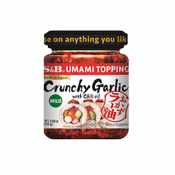S&B UMAMI TOPPING Crunchy Garlic with Chili oil 110g