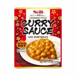 Curry Sauce with Vegetables Medium Hot 210g