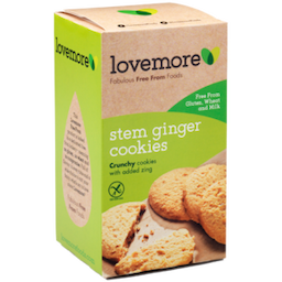 Gluten-Free Stem Ginger Cookies