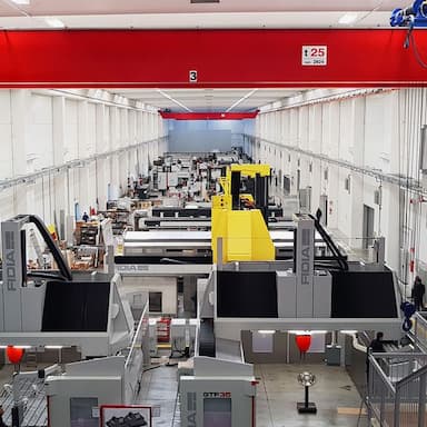 HSM machines and gantry machines