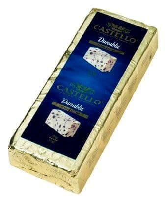 Castello Azul Danablu 60+ in bar - Danish blue cheese Danablu in a 2kg bar format