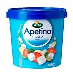 Arla Apetina - white cheese type feta - Feta cheese in brine - diced