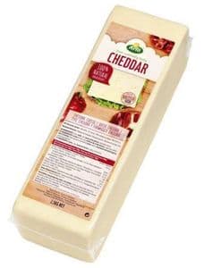 Arla Cheddar natural 45+ block - 2.5kg Cheddar cheese block