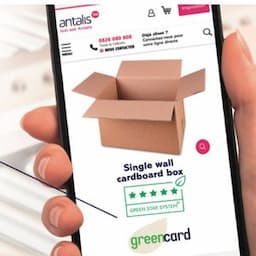 Single wall cardboard box