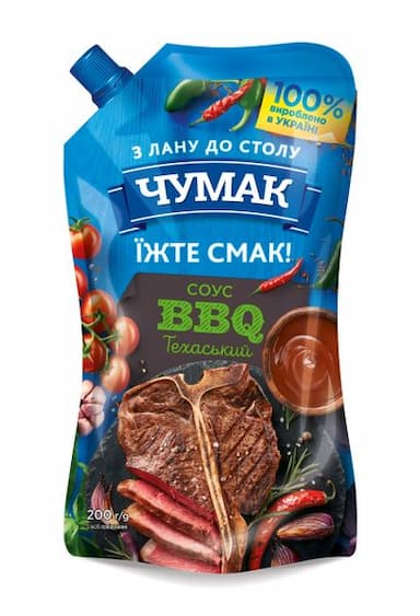 Чумак Соус BBQ Техаський ДП 200г