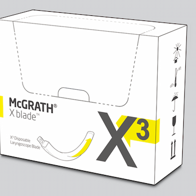 McGRATH® X3 Disposable Laryngoscope Blade