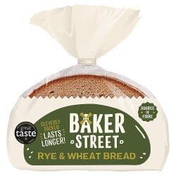 Baker Street Rye & Wheat Bread 500g