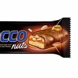 Brand 77 - Recco Compound & Peanut Coated Caramel Sauce Filled Nougat Bar