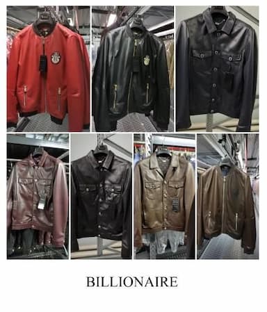 BILLIONAIRE, men's leather jackets - BILLIONAIRE, men's leather jackets