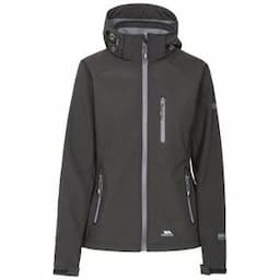 Trespass Womens Softshell Jacket Bela II in Black