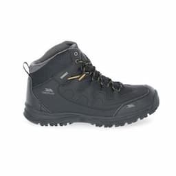 Trespass Mens Waterproof Walking Boots in Black Finley