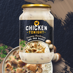Chicken Tonight Creamy Mushroom One Pan Sauce