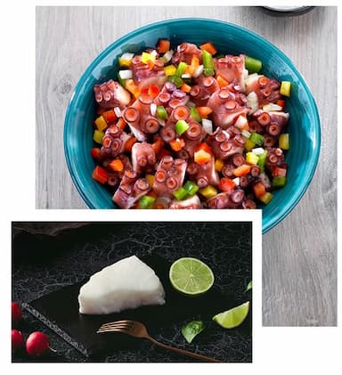 Pulpo y Seabass