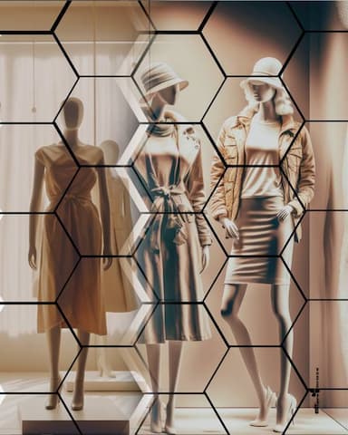 dresses, skirts, shirts, and jackets