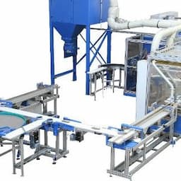 Painting systems with pre- and post-treatment systems