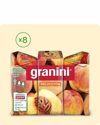 Melocotón - Brik para llevar - Pack 24 (24x0,2L)