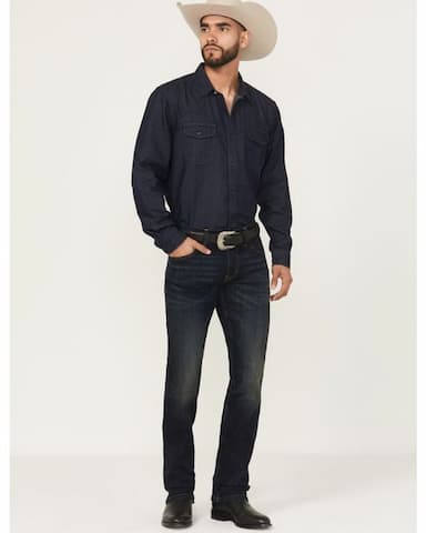 Cody James Black 1978® Men's Tyler Dark Wash Slim Straight Stretch Denim Jeans