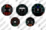 89'-93' Porsche 964 Custom gauge faces