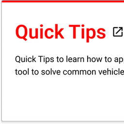 Quick Tips