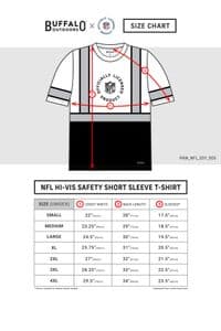 NFL Hi-Vis Short Sleeve Safety T-Shirt
