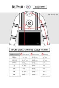 NFL Hi-Vis Safety Long Sleeve T-Shirt