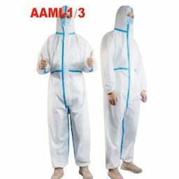 Disposable PP Non-Woven Isolation Gown Protective Clothes Tyvek Coveralls