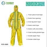 FC3-2001 Chemical Protective Coverall Acid Resistant Chemical Protective Coverall Chemical Resistant Coveralls
