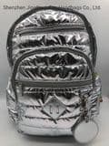 Factory Wholesale Silver Padding Bag Shoulder Bag Hiking Travelling Camping Business Backpack