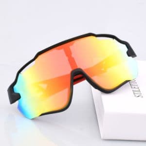 OEM Outdoor Plastic Sports Sunglasses Eyewear Cycling Sunglasses Men Gafas De Sol 3 Lens Set