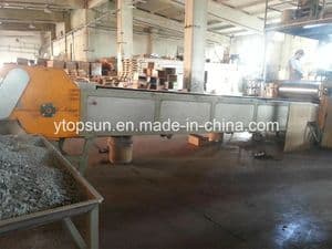 One Piece Stainless Steel Water Cooled Cooling Belt for Powder Coating Manufacturing