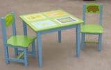 Children Furniture - One Table and Two Chairs (HEK-722-7/8)
