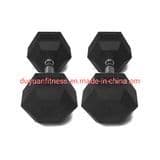 Chinese Factory Wholesale Hex Rubber Dumbbell