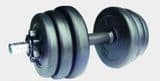 Cement Dumbbell Set