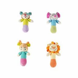 Baby Animal Rattle Toys with Bb Sound